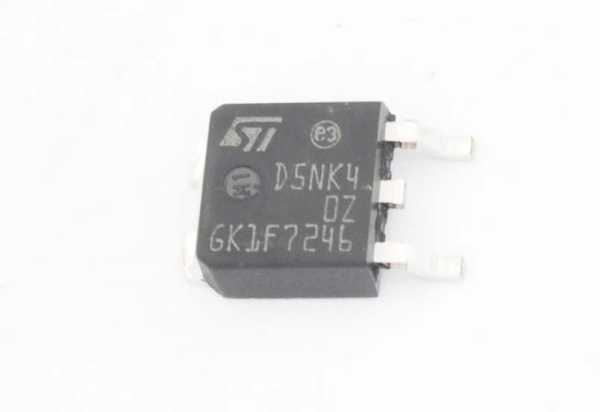 STD5NK40ZT4 (400V 3A 45W N-Channel MOSFET+Z) TO252 Транзистор