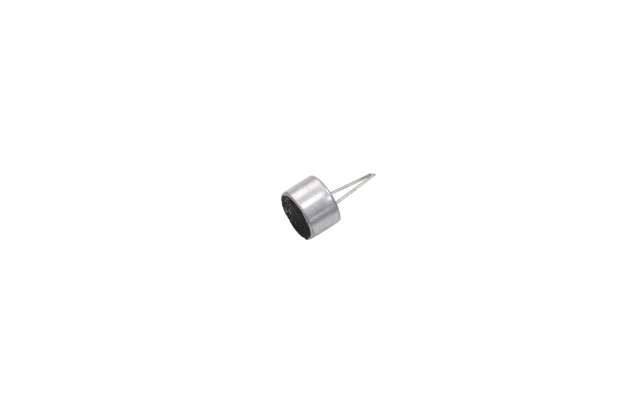 Микрофон капсюль ECM-4F D=10.0mm H=6.0mm (с выводами)  !!!