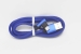 Кабель More choice K27I USB-Lightning, 2.1A, нейлон, синий 1м — фото 1