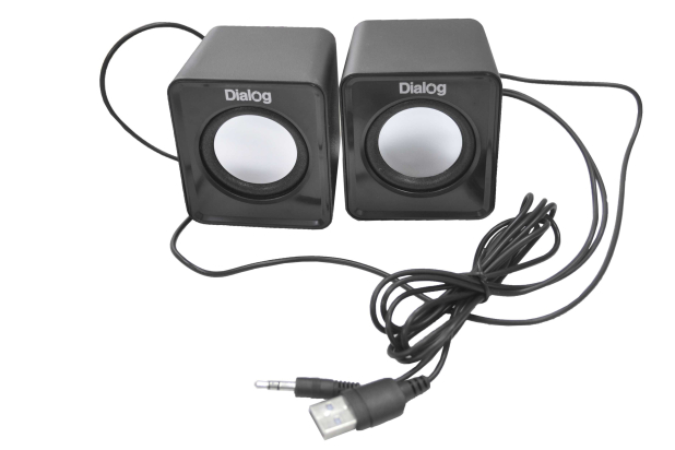 Колонки 2.0 Dialog Colibri AC-02UP black 6W RMS