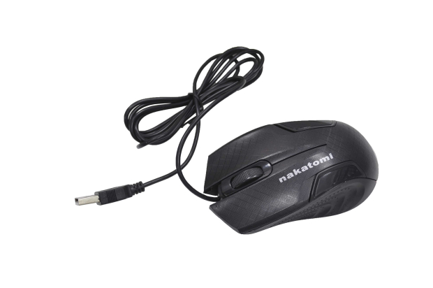 MON-06U Мышь компьютерная Nakatomi Navigator Optical black