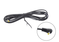 Разъем питания 4.0x1.7mm "шт" угловой с кабелем 1.8м 5-587 1.8