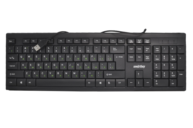 Клавиатура Smartbuy One SBK-114U-K, черная