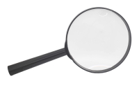 Лупа Perfeo PF-D0111 бифокальная, 2x6х, 3,5"(90 мм), пластик