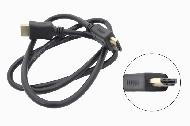 Шнур Dialog CV-0110 black HDMI A(M) - HDMI A(M) 1.0м, в пакете