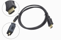 Шнур Dialog HC-A1110 (CV-0310 black) HDMI A(M) - microHDMI D(M)  ver 1.4, 1.0м, в пакете