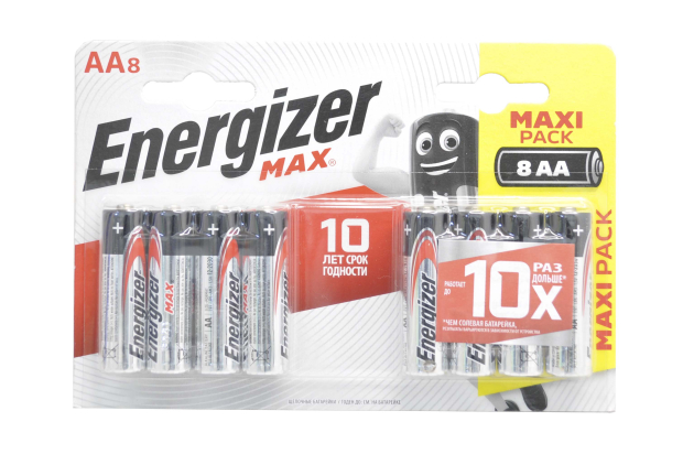 Energizer LR6-8BL Max (AA) батарейка (1 шт.)