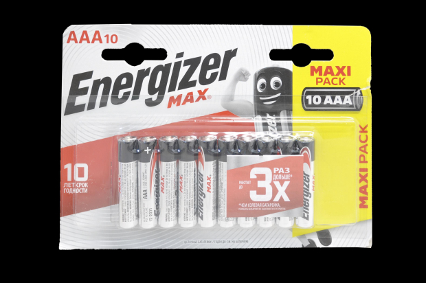 Energizer LR03-10BL Max (AAA) батарейка (1 шт.)