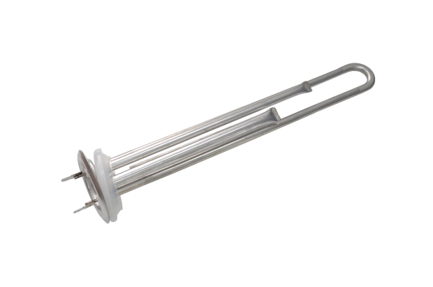 20087 ТЭН 1300W нерж,+анод+прокладка для в/н Thermex, Garanterm (1,3кВт, RF, D64mm, анод M4)