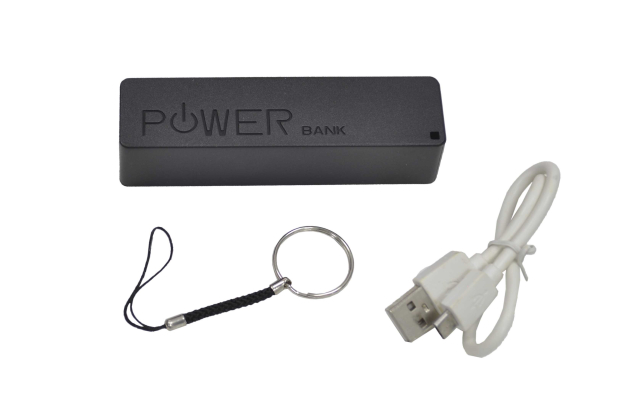 13002 Портативное зарядное устройство AS-91 black 2600mA-ч. 1USB 1A