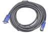 Шнур VGA HD15M > HD15M  5.0м черный V57 (A411)