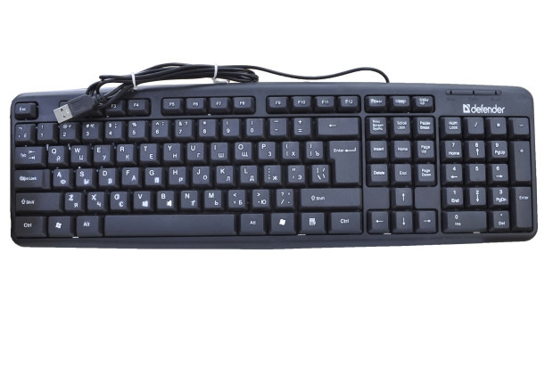 0218605 Клавиатура Element HB-520 black Defender USB B
