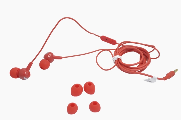 Наушники JBL C100si вкладыши канального типа, красные