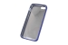 Чехол "Матовый хром" iphone 5/5S (синий) 00-099