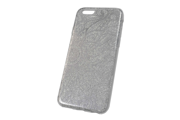 Чехол "re:Case Shadow of Shine" пион iphone 6/6S (серебро) 00-232