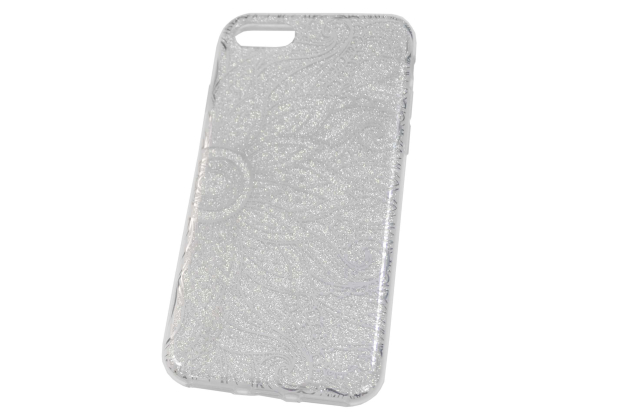 Чехол "re:Case Shadow of Shine" пион iphone 7 (серебро) 00-237