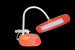 Настольный светильник Эра NLED-432-6W-OR оранжевый