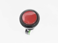 Кнопка GMSI-7B-C no(nc)+nc(no) 250V 5A D=24.5mm красная (LED подсветка - 12V)