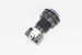 Кнопка GMSI-7B-C no(nc)+nc(no) 250V 5A D=24.5mm синяя (LED подсветка - 12V)