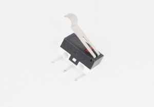Микропереключатель DM1-02D-30G-G on-(on) 250V 2A 3-pin с рычагом 16.0mm