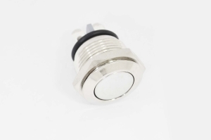 Кнопка PBS-28B-2 Off-(On) D=16mm (антивандальная) 250V 2A без фиксации