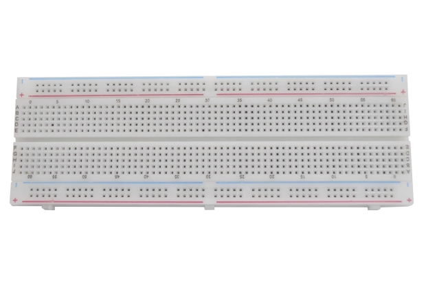 Плата макетная б/пайки 165х53х9мм (830 точек) MB-102