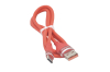 22599 Кабель Walker C735 USB - Type-C, прорезиненный, 3.1A, красный