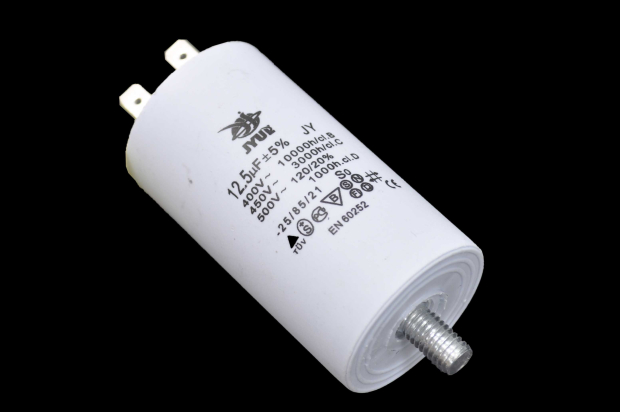 CBB60M  12.5mkF 450v (болт+клеммы) пусковой конденсатор