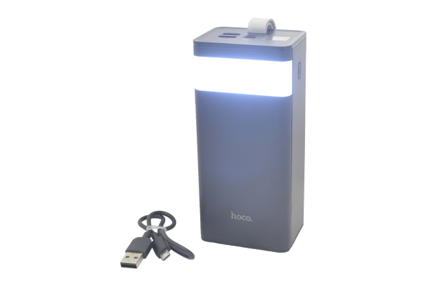 Портативное зарядное устройство Hoco J86 40000mA-ч. черное
