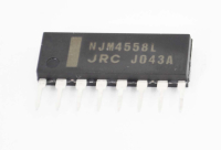 NJM4558L SIP8 Микросхема