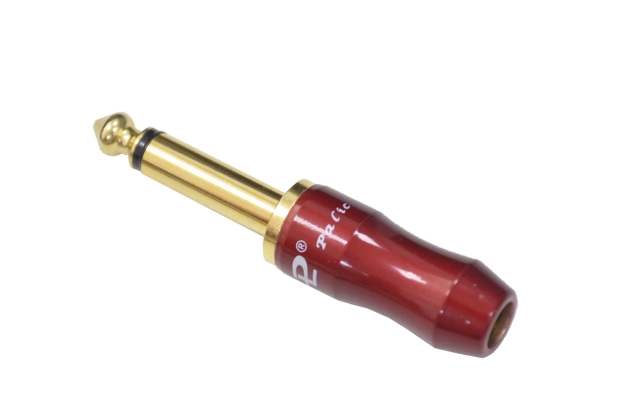 Разъем аудио 6.3mm "шт" моно металл gold TS