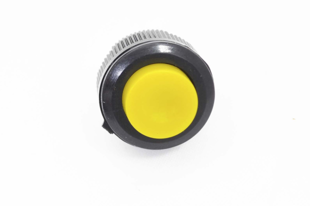 Кнопка DS-511 Off-(On) желтая 12V 1A без фиксации