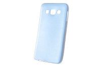 Чехол "под кожу" Samsung Galaxy A3 (голубой) 00-166