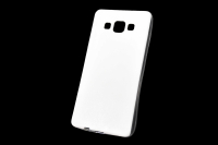 Чехол "под кожу" Samsung Galaxy A5 (белый) 00-169
