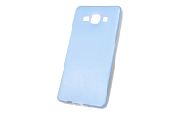Чехол "под кожу" Samsung Galaxy A5 (голубой) 00-170