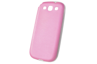 Чехол "под кожу" Samsung Galaxy S3 (розовый) 00-180