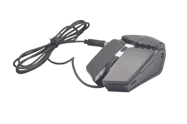 Мышь компьютерная Fumiko Nighthawk с подсветкой, черная