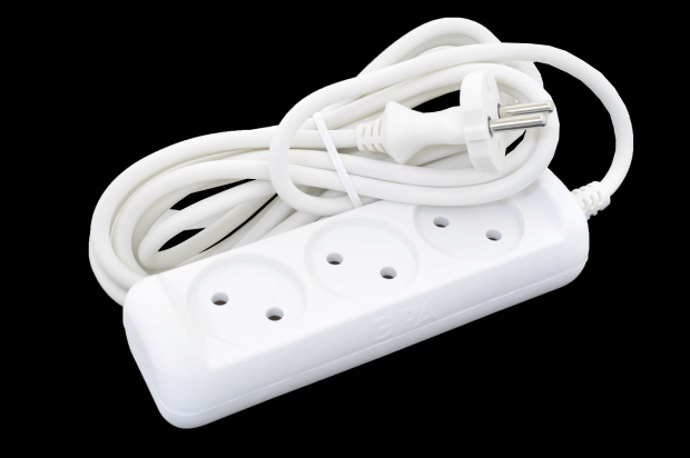 Удлинитель Эра 220V 3 розетки 3,0м U-3-3.0m (без заземления)
