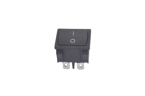Переключатель MRS-202-4 (KCD1-5) On-Off черный 250V 10A (6c)