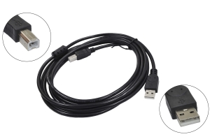 Шнур USB 2.0 AM > BM 3.0м 5-910 3.0