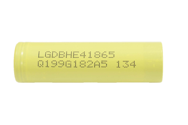 Аккумулятор 18650 LG 2500mA (1200mA) 3.7V LI- ion LGDBHE41865 (зеленый)