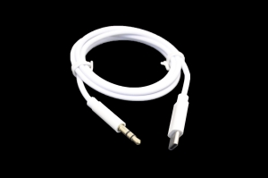 22943 Адаптер Walker WA-022 Type-C -AUX  3.5 mm, белый