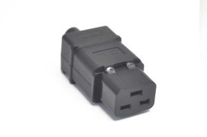 Разъем сетевой 3-полюсовой "гн" 3-pin на кабель AC-054