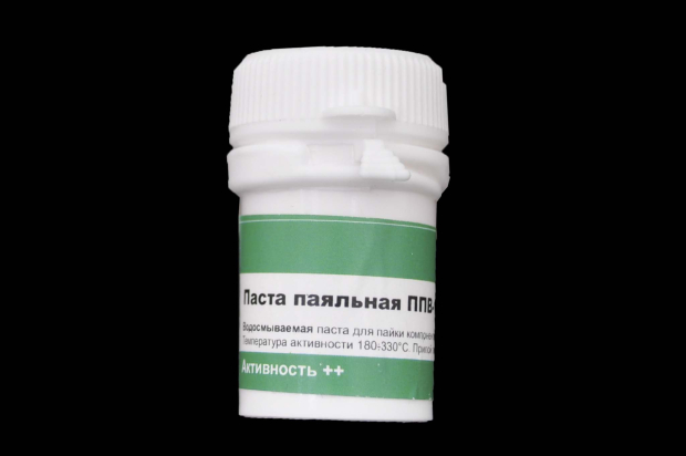 Флюс-паста для пайки радиоэлементов ППВ-101 20 гр. (банка)