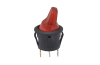 Переключатель KCD1-101N-5H On-On красный 250V 6A (3c)