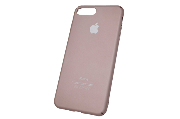 Чехол "Logo Matt Re:Case" iPhone 7plus (розовое золото) 00-068