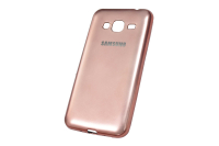 Силиконовый чехол "Gel Case ChromMat" Samsung Galaxy G530 (розовое золото) 00-086