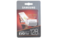 0480805 Карта памяти Samsung microSDXC EVO Plus v2 UHS-I U3 128Gb Class10 + SD Adapter (R100/W90Mb/s) MB-MC128GA/RU