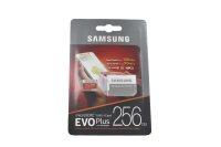 0480807 Карта памяти Samsung microSDXC EVO Plus v2 UHS-I U3 256Gb Class10 + SD Adapter (R100/W90Mb/s) MB-MC256GA/RU