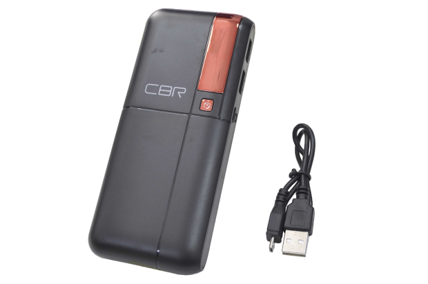 23434 Внешний аккумулятор CBR CBP-4100 10000mA-ч, DC 1A фонарик, black